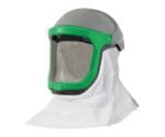 Z-Link Respirator with Safety Lens and Tychem® 4000 Shoulder Cape