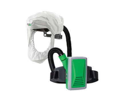 T200 respirator with Tychem® 2000 Face Seal and HX5 PAPR assembly