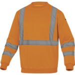 ASTRAL POLYESTER/COTTON FLEECE HIGH VISIBILITY SWEAT - Image 3