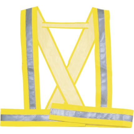 BAUCE2 PU FLUORESCENT SIGNALLING SHOULDER-BELT