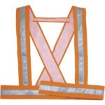 BAUCE2 PU FLUORESCENT SIGNALLING SHOULDER-BELT - Image 2