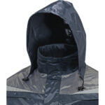 DENMARK2 PVC COATED POLYESTER BOMBER JACKET - WADDED DELTALU POLYESTER TAFFETA LINING - Image 4