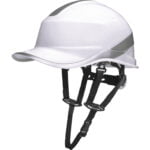 DIAMOND V UP ABS SAFETY HELMET "BASEBALL CAP" SHAPE + CHIN ATTACHMENT - ROTOR ADJUSTMENT - Image 2