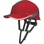 DIAMOND V UP ABS SAFETY HELMET "BASEBALL CAP" SHAPE + CHIN ATTACHMENT - ROTOR ADJUSTMENT - Image 5