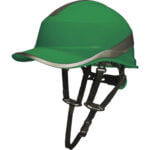 DIAMOND V UP ABS SAFETY HELMET "BASEBALL CAP" SHAPE + CHIN ATTACHMENT - ROTOR ADJUSTMENT - Image 6