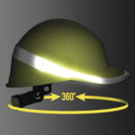 DIAMOND V "BASEBALL CAP" SHAPE SAFETY HELMET - Image 13