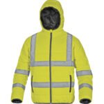 DOONHV QUILTED POLYESTER RIPSTOP 2 LAMINATED LAYERS HIGH VISIBILITY DOWN JACKET