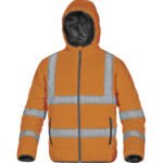 DOONHV QUILTED POLYESTER RIPSTOP 2 LAMINATED LAYERS HIGH VISIBILITY DOWN JACKET - Image 3
