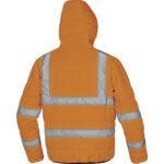 DOONHV QUILTED POLYESTER RIPSTOP 2 LAMINATED LAYERS HIGH VISIBILITY DOWN JACKET - Image 4