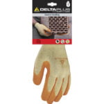 DPVE730 KNITTED COTTON/POLYESTER GLOVE  WITH LATEX COATING