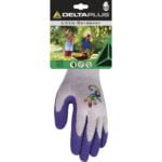 DPVV733E GLOVE FOR KIDS IN KNITTED POLYESTER - LATEX FOAM COATING PALM