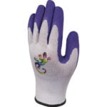 DPVV733E GLOVE FOR KIDS IN KNITTED POLYESTER - LATEX FOAM COATING PALM - Image 2