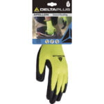 DPVV733 KNITTED POLYESTER GLOVE - LATEX FOAM COATING PALM