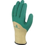 DPVV831 POLYCOTTON KNITTED GLOVE - LATEX COATING ON PALM, FINGERS AND HALF BACK - Image 2