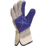 DS202RP TOP QUALITY COWHIDE GREY DOCKER GLOVE