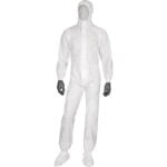 DT117 DELTATEK 5000 DISPOSABLE OVERALLS WITH HOOD - 5B TYPE - 6B TYPE