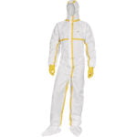 DT216 DISPOSABLE OVERALLS WITH HOOD - 5 TYPE - 6 TYPE - TAPED SEAMS