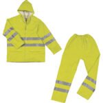 208V2 HIGH VISIBILITY PU RAIN SUIT