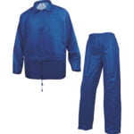 400 400 RAIN SUIT IN POLYESTER WITH PVC COATED