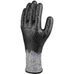 EOS FLEX CUT D VV922 SOFTNOCUT KNITTED GLOVE - HAND COATED WITH MOULDED TPE - GAUGE 13