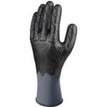 EOS FLEX VV920 KNITTED POLYESTER GLOVE - HAND COATED WITH MOULDED TPE