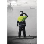 KOMODO2HV PU-COATED ANTISTATIC FIBRE/POLYESTER HIGH VISIBILITY PROTECTIVE PARKA - Image 2