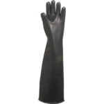 LA600 BLACK LATEX GLOVE LENGTH 60CM - Image 2