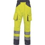 M2PHV MACH2 HIGH VISIBILITY WORKING TROUSERS IN COTTON / POLYESTER