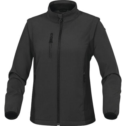MYSEN2F SOFTSHELL JACKET 96% POLYESTER 4% ELASTHANE - REMOVABLE SLEEVES