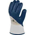 NI170 VENTILATED BACK NITRILE GLOVE / 6-CM CLOTH CUFF