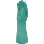 NITREX VE840 NITRILE FLOCKED DIPPED GLOVE - LENGTH 40 CM - THICK. 0,50 MM - Image 2
