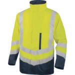 OPTIMUM2 PU-COATED OXFORD POLYESTER HIGH VISIBILITY 5 IN 1 PARKA