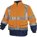 PHVE2 PANOSTYLE HIGH VISIBILITY WORKING JACKET IN POLYESTER/COTTON - Image 2