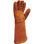 TERK400 LEATHER HIDE WELDER'S GLOVE / ALUMINISED BACK