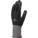 VE724NO POLYESTER/SPANDEX KNITTED GLOVE - NITRILE PALM+DOTS