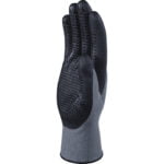 VE728 POLYESTER/ ACRYLIC KNITTED GLOVE - NITRILE FOAM COATED PALM + DOTS - Image 2