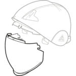 VISONYXPR SPARE VISOR FOR ONYX HELMET - Image 2