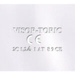 VISOR TORIC CLEAR CLEAR POLYCARBONATE INJECTED VISOR - Image 2