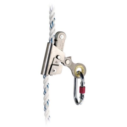 ASCORD AN065 ASCORD SLIDING GUIDED FALL ARRESTER ON Ø 14 MM + 1 AM002 KARABINER