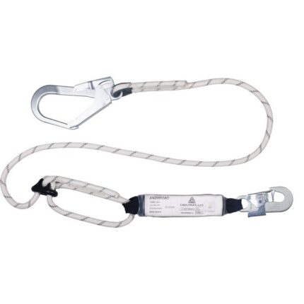 AN208R2AD ENERGY ABSORBER FALL ARRESTER WITH ADJUSTABLE LANYARD ROPE FROM 1.5 TO 2-M + 1 AM010 + 1 AM022