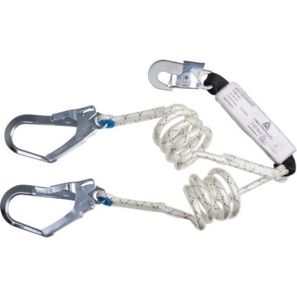 SPIRAL AN218S200ADD 2-M DOUBLE ROPE ENERGY ABSORBER FALL ARRESTER WITH SHEATH + 1 AM010 + 2 AM022