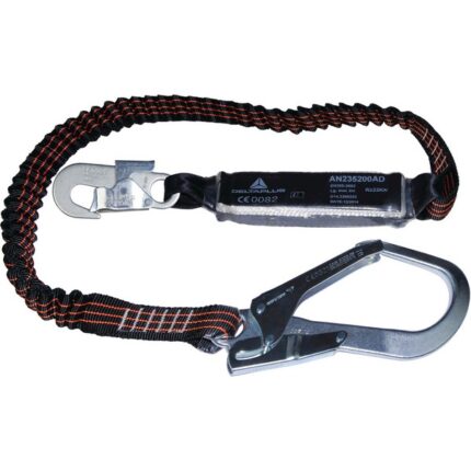 AN235200AD ENERGY ABSORBER FALL ARRESTER ELASTIC LANYARD STRAP 2-M + 1 AM010 + 1 AM022