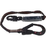 AN235200PR DIELECTRIC ENERGY ABSORBER WITH EXTENSIBLE LANYARD 2 M + 1 AM010D + 1 AM022D