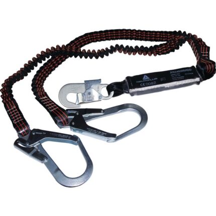 AN245200ADD ENERGY ABSORBER FALL ARRESTER DOUBLE EXTENSIBLE LANYARD STRAP 2-M + 1 AM010 + 2 AM022