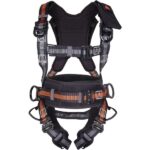 EOLIEN HAR35A FALL ARREST HARNESS WITH BELT - AUTOMATIC BUCKLES - 5 HOOKING POINTS