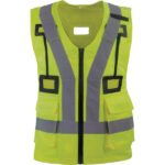 HARVESGI HIGH VISIBILITY COTTON/POLYESTER VEST - Image 2