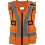HARVESGI HIGH VISIBILITY COTTON/POLYESTER VEST - Image 3