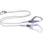 LO147150CDD DOUBLE BRAIDED ROPE LANYARD + 1 AM002 + 2 AM022 - 1,5 M