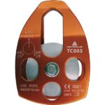 TC005 PULLEY WITH OSCILLATING FLANGES IN ALUMINIUM