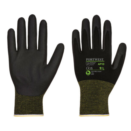 AP10 NPR15 Foam Nitrile Bamboo Glove (Pk12) | Portwest